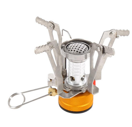 Light Up Your Adventure: Ultra-Compact High-Strength Portable Gas Stove Burner